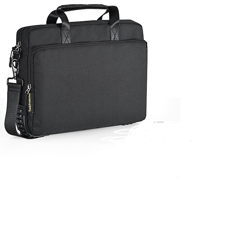 TechProtectus Nylon Water Resistant Messenger Bag, Black (RTP-BK-BC11) image 1