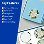 Avery TrueBlock Laser/Inkjet Round Multipurpose Labels, 3" Dia., White, 300 Labels/Box (94513)~#|#~45BCD0B4-4D73-4015-BDB988301D537BD9_sc7