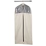 Household Essentials Cedarline Hanging Garment Bag with Textured PEVA Panels and Full‑Length Zipper, Cream (HH3392-1)~#|#~45BEF4ED-002C-4B32-BB526C3D498DC2F0_sc7