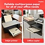 Staples Pastel 30% Recycled Color Copy Paper, 20 lbs., 8.5" x 11", Cream, 500/Ream (14789)~#|#~45C9B958-4E57-48D9-9F36573C9A96AEA8_sc7