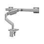 Humanscale M8.1 Adjustable Dual Monitor Arm, Up to 28" Monitors, Silver (M82CGS)~#|#~45D27409-6884-419F-9B9587A04E3E3EC8_sc7