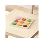 Flash Furniture Bright Beginnings STEM Fruit Shapes Puzzle Board (MK-MK00620-GG)~#|#~45D40C13-6283-4B99-8F06F4852B7E5C88_sc7