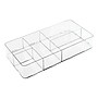 iDesign Clarity 5-Compartment Drawer Organizer, Clear (42219)~#|#~45D42C16-B231-42EC-9BBE4CA29837CF49_sc7