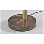 Adesso Bolton LED Desk Lamp, 19", Antique Brass/Brown Marble (4306-21)~#|#~45DB0A81-5E59-4359-967D14B800980E03_sc7
