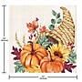 Say Hooray! Fall Feast Paper Plates and Napkins Kit, Multicolored, 48/Pack (DTC9389E2G)~#|#~45E2A389-0FD1-4161-9A5D7A67E6AA849E_sc7