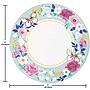 Say Hooray! Sights of Spring Floral Disposable Tableware Set, 49/Pack (DTC9648E2B)~#|#~45E2B704-6ADD-4B9D-8B30118D1F3504DC_sc7