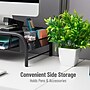 Mind Reader Monitor Stand, Holds Up to 33 lbs., Black, 2/Pack (2MESHMON-BLK)~#|#~45E6057D-B137-4B00-AB92DD03B7EAA539_sc7