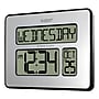 La Crosse Technology Atomic Wall/Table Clock, 7.5"H x 9.75"W x 1"D (513-1419)~#|#~45E9A075-3070-4EB2-93D3C4B84FE4A5D3_sc7