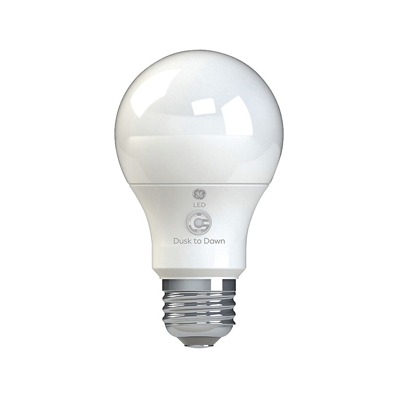 GE LED+ Dusk to Dawn 8.5 Watt Soft White LED General-Purpose Bulb (93101946) image 1