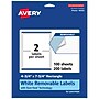 Avery Laser/Inkjet Rectangle Multipurpose Labels, 4.75" x 7.75", White, 200 Labels/Box (94255)~#|#~45EE1650-15BB-4473-953401FA250727E7_sc7