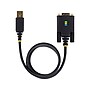 StarTech 10' USB-A to RS-232 Serial Adapter Cable, Male to Male, Black, 'DI Chip, COM Retention (1P10FFCN-USB-SERIAL)~#|#~45F110CF-BA2E-4E8C-BD4828869D3E5EE2_sc7