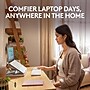 Logitech 4.41" x 11.02" Plastic Adjustable Casa Pop-Up Desk Work From Home Kit with Laptop Stand, Nordic Calm (920-011238)~#|#~45F2B5A6-CF8A-4A93-92DAB40D6EA77EA2_sc7