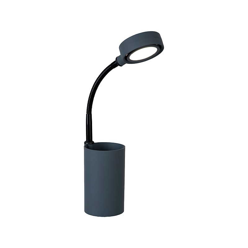 V-Light LED Organizer Desk Lamp, 13.5", Dark Gray (VSL052N) image 1
