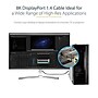 StarTech 6.56' Display Port Cable, Gray/Black (DP14VMM2M)~#|#~45FB3E22-874A-4D4F-9B9058CC154F223D_sc7