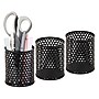 Mind Reader Metal Pen Holder, Black, 3 Pieces/Set (3MPEN-BLK)~#|#~45FBEF75-F2D1-4EA8-B2E9BAE52B1A95D4_sc7