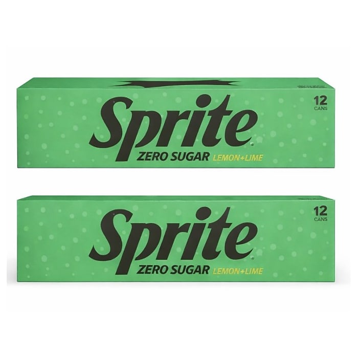 Sprite Zero Sugar Lemon-Lime Soda, 12 oz., 24 Cans/Carton
