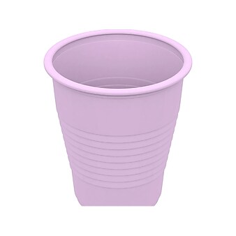 Dynarex 5 oz. Plastic Disposable Cup, Lavender, 50/Pack, 20 Packs/Carton (4240)