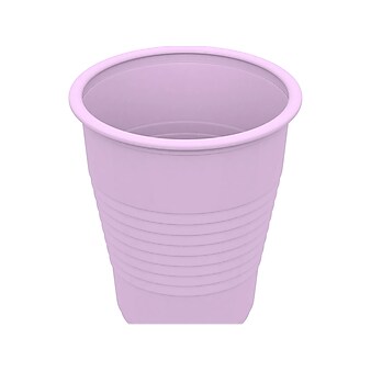 Dynarex 5 oz. Plastic Disposable Cup, Lavender, 50/Pack, 20 Packs/Carton (4240)
