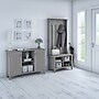 Bush Furniture Salinas Entryway Storage Set with Hall Tree, Shoe Bench and Accent Cabinet, Cape Cod Gray (SAL008CG)~#|#~46027C71-6900-4FCA-AA6F3CC9A39B23FD_sc7