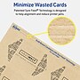 Avery Geo Business Cards, Matte Kraft Brown, 400/Pack (19479398952)~#|#~4602E8CF-236B-44D4-BEF47B9ACF1BDD4B_sc7