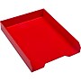 JAM PAPER Stackable Paper Trays, Red, Desktop Document, Letter, & File Organizer Tray, Sold Individually (344res)~#|#~4605E9D7-BEA9-4BC8-92B4F444CF9B1328_sc7