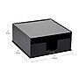 Mind Reader Plastic Paper Plate Holder Covered Dispenser with Lid, Black/Clear (PSTOR-BLK)~#|#~46069322-4EF5-4D02-B9445277DF90B3B3_sc7
