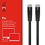 Staples TECH 25 ft. Cat-6 Ethernet Cable, Male to Male, Black (ST62457)~#|#~4606BFCA-32B6-4358-85070F5393875982_sc7