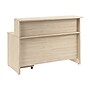 Bush Business Furniture Arrive 60"W Reception Desk with Shelf and Mobile File Cabinet, Natural Elm (ARV002NE)~#|#~46086555-CF84-4951-8741E6971A740878_sc7