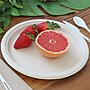World Centric Compostable 10" Plates, Beige, 20 Plates/Pack (WORPLRTSCU10)~#|#~460CC6A9-9F86-40A7-BAF9CFE43735C1CA_sc7