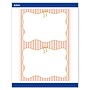 Avery Invitation Cards, 5" x 7", Pink Stripes with Gold Bow, Matte White, 20/Pack (19479371118)~#|#~460DF595-B2DD-4265-A48B0FE51E9CBF43_sc7