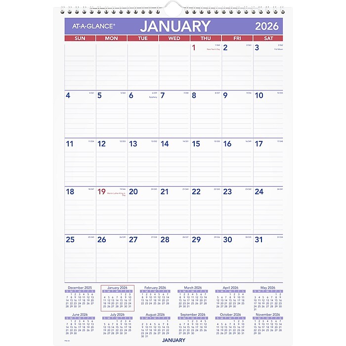 Calendario Da Scrivania 2026 Collins Colplan - Planner Mensile Formato A2, Con Pagine Strappabili