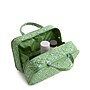 Vera Bradley 10.75" Cotton Travel Pouch, Green Birds (51929-22584)~#|#~46149F32-50DA-40CD-BA3301AE485BA1FD_sc7