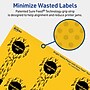 Avery Laser/Inkjet Lollipop Multipurpose Labels, 1.5" x 4", Bright Yellow, 640/Box (94116)~#|#~46170DE8-E9F0-4ED5-93FEE02D33E8707A_sc7