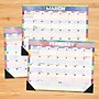 2027 Willow Creek Watercolor Stripes 22" x 17" Monthly Desk Pad Calendar, Assorted Colors (66645)~#|#~461CCFDD-08DD-437D-B11C18B9B23BD99D_sc7