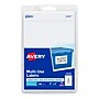 Avery Laser/Inkjet Multipurpose Labels, 2" x 4", White, 100 Labels/Pack (5444)~#|#~4623D650-25DB-4C4D-94322F65ECD35CAF_sc7
