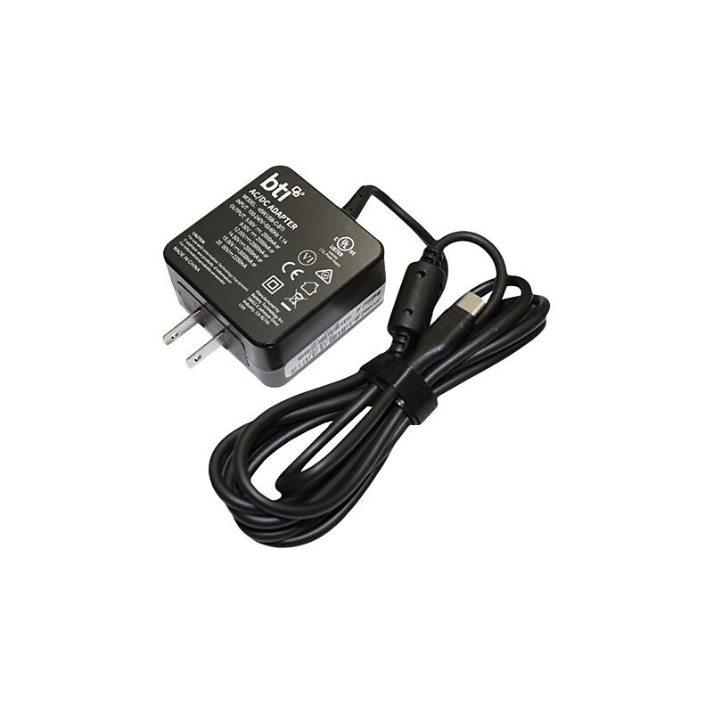 BTI 45W Power Adapter for HP Chromebook 11 G6 Education Edition Laptop, Black (934739-850-BTI) image 1