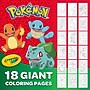 Crayola Giant Pokemon Coloring Book, 18 Pages (042689) ~#|#~46290DBD-4A75-41DB-BDC892B426D8C1A4_sc7