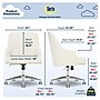 Serta Leighton Fabric Home Office Chair, Ivory (48444)~#|#~4630A2D0-4319-4F02-840EC42F057ADE61_sc7