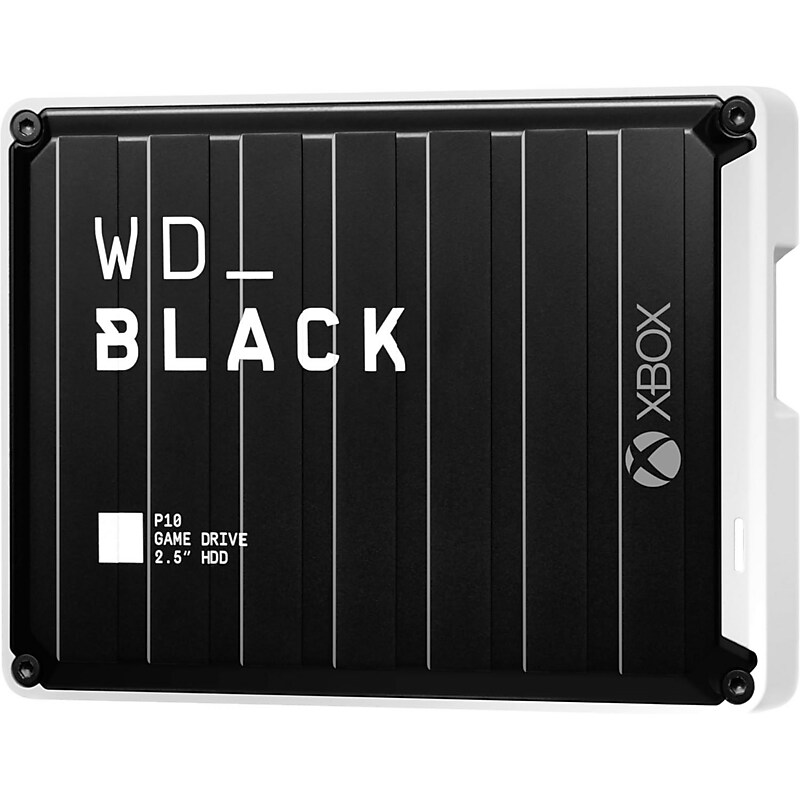Western Digital Black P10 6TB External USB 3.2 Portable Hard Drive, Black (WDBZ7D0060BBK-WESN) image 1