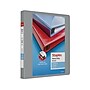 Staples Heavy Duty 1" 3-Ring View Binder, D-Ring, Gray (ST56328-CC)~#|#~463653E7-8746-449D-AE78D4E8B8C0D996_sc7