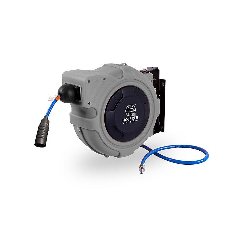 Hose Reel Pro Air Hose Reel, 1/4" x 30', Gray (AIR-GY-30) image 1