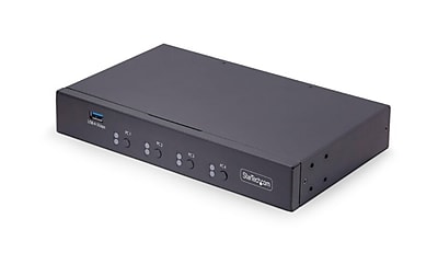 Startech 4-Port KM Switch with Mouse Switching, USB Switch for Keyboard/Mouse (P4A20132-KM-SWITCH) Simolary simolary.com