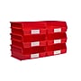 Triton Products LocBin Stackable Storage Bin, 5" x 11" x 10.87", Red, 6/Pack (3-235R)~#|#~465115B2-B29A-4889-A25CE6CDD38F833F_sc7