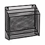 Mind Reader 3-Pocket Metal Mesh Mountable Wall File, Letter Size, Black (WAFIST3-BLK)~#|#~4654DB44-9DE7-4373-9F20E51BDC5B6464_sc7