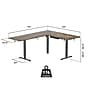 Mount-It! XL 75"W Electric Corner Adjustable Standing Desk, Brown/Black (MI-15025)~#|#~4660D2AA-412B-44A7-94657CFF598709DE_sc7