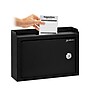 AdirOffice Multipurpose Drop Box Mailbox with Suggestion Cards, Medium, Black (631-02-BLK-PKG)~#|#~46624652-E0CF-48F3-A2650DBFF1EC7613_sc7