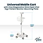 Viva Comfort Universal Vital Sign Monitor Mobile Stand with Mounting Plate, White (ADIME912-C-MP-08-MK)~#|#~4669D66E-E80D-4929-A39B9C82DF546A01_sc7