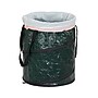 Household Essentials Collapsible Hamper with Lid, Green (2032-1)~#|#~466F0274-D448-4F74-858465FD1D8F6FAD_sc7