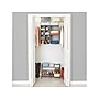 Advantus Flipshelf Closet Organizer Kit, Black/Gray (39182)~#|#~46702EDD-3389-4D70-937914715F9075EA_sc7