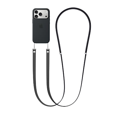 Apple Crossbody Strap for iPhone 17 Series Phones, Black